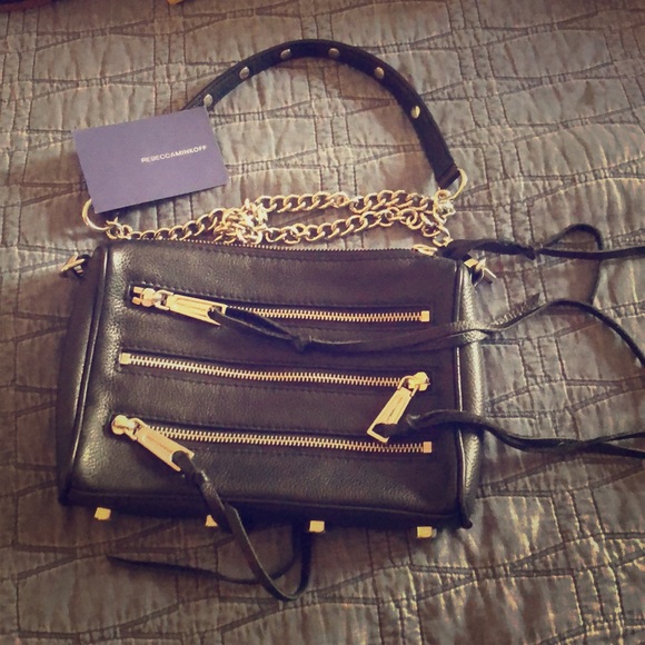 Rebecca Minkoff Handbags - Rebecca Minkoff mini five zip cross body.